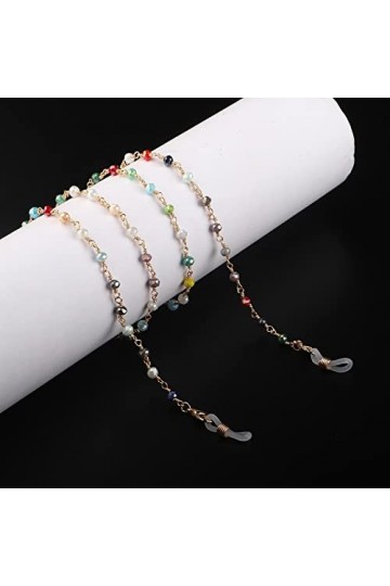 Gyrosphere Sangle de Lunettes Lunettes lanière for Femmes coloré Cristal Lunettes retenue chaînes de Mode Lunettes Lunettes c