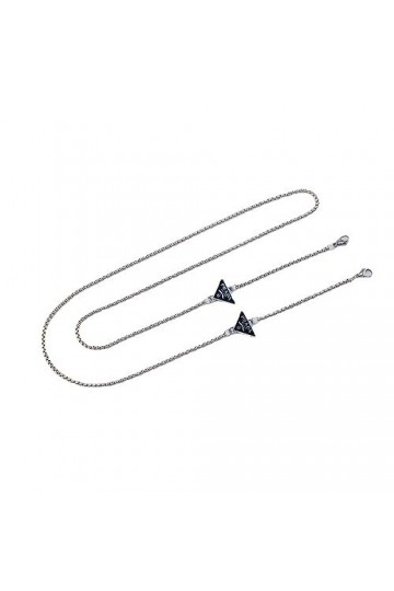 HczIon Chaîne Lunettes 2 Pièces De Chaîne De Lunettes Anti Perte Non Décolorantes Lunettes Chaîne Accessoires Écouteurs Chaîn