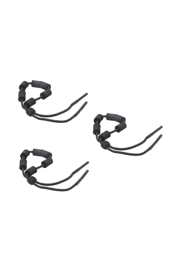 DOITOOL 3 Pièces Sangle De Lunettes Bande De Lunettes Extensible Pour Lunettes De Sport Cordon Lanière De Lunettes Support De