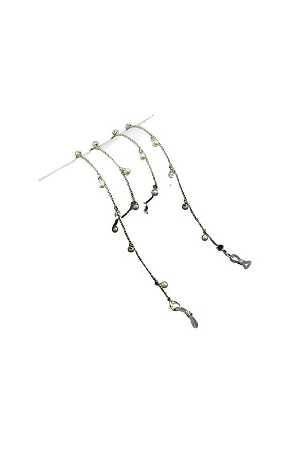 Gyrosphere Chaînes de Lunettes Sangle de Lunettes for Femmes Pendentif Perle Lunettes de retenue élégant Porte-Lunettes chaîn
