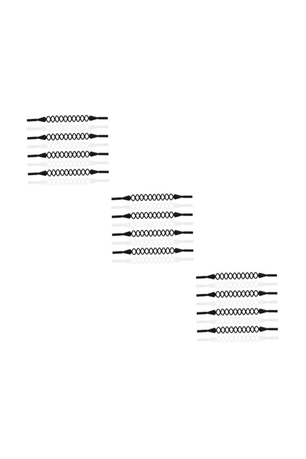 OSALADI 24 Pièces Corde Antidérapante Pour Lunettes Lunettes De Soleil De Sport Accessoires DExercice Collier Lanière Retenu