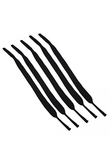 cordon lunettes sport,Tbe Lunettes Sangle Bande Cordon Tour de Cou replacement pour Lunettes de Soleil, 5 pcs Néoprène Lunett