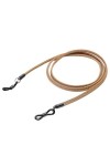 Lanière de lunettes de soleil en cuir PU, collier, chaîne de lunettes, cordon de lunettes, accessoire de décoration Color : 