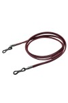 Lanière de lunettes de soleil en cuir PU, collier, chaîne de lunettes, cordon de lunettes, accessoire de décoration Color : 