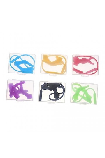 OSALADI 12 Ensembles Lunettes Crochet Doreille Accessoires Sangle De Lunettes Anti-perte Chaîne De Lunettes Antidérapante Po