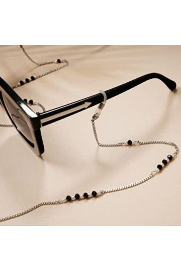 ZORZA Chaînes de Lunettes de Vue for Femmes chaîne de Cou Anti-Perte élégante chaîne de Lunettes Porte-chaîne