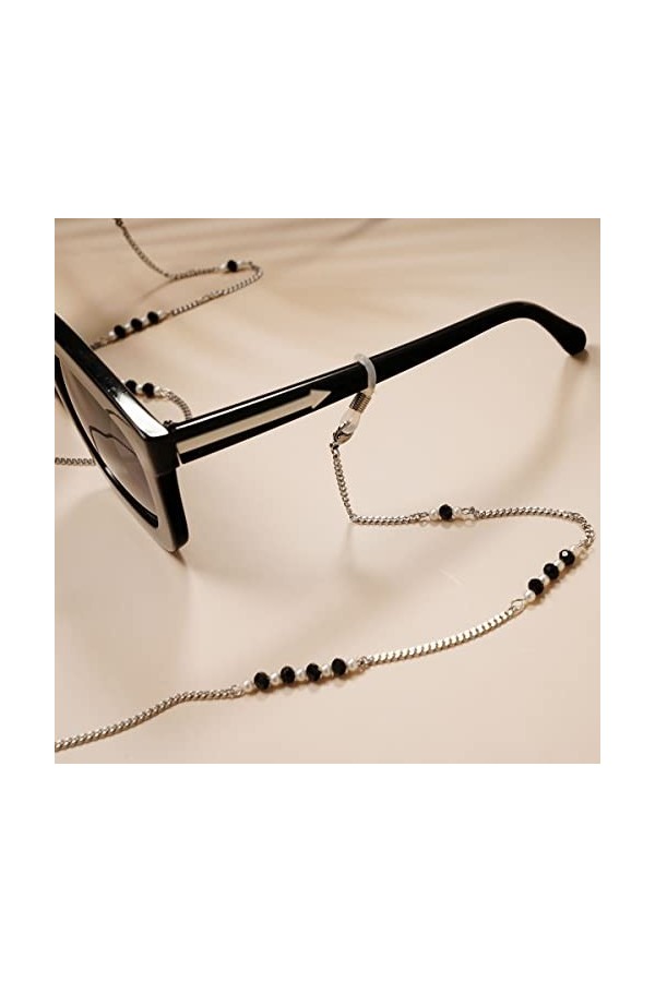 ZORZA Chaînes de Lunettes de Vue for Femmes chaîne de Cou Anti-Perte élégante chaîne de Lunettes Porte-chaîne