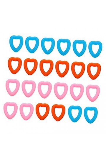 Healifty 72 Paires De Bandes De Lunettes À Manches Antidérapantes En Forme De Cœur Lunettes Rondes Pour Femmes Lunettes Croch