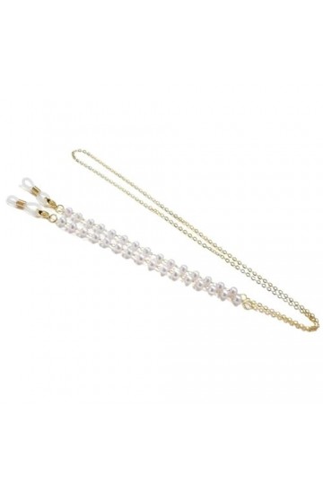 Chaîne de lunettes for femmes, lanière de perles, sangle de lunettes de soleil, cordons de chaîne, accessoires décontractés 