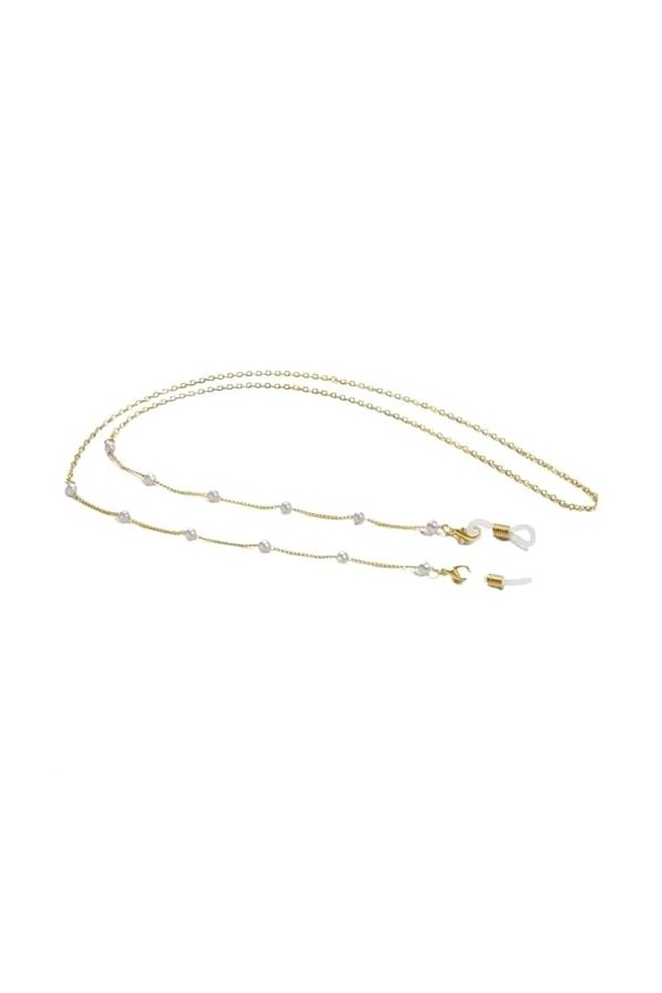 Chaîne de lunettes for femmes, lanière de perles, sangle de lunettes de soleil, cordons de chaîne, accessoires décontractés 