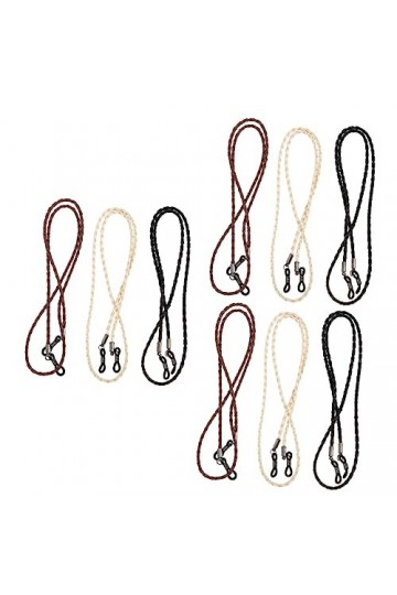 INOOMP 9 Pièces Lunettes De Sport Accessoires De Course À La Corde Pour Femmes Longes Pour Enfants Lunettes De Sport Lunettes