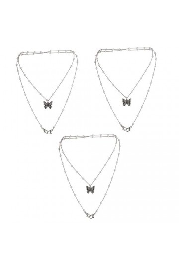 ABOOFAN 3 Pcs Suspendus Chaîne Collier De Perles Pour Les Femmes Collier De Perles Colliers De Perles Couverture Du Visage La