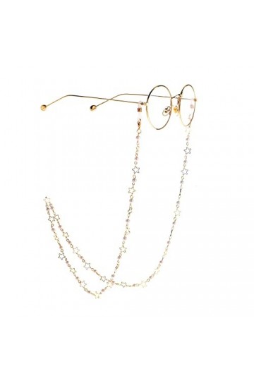 ENLLY Lanyard Lunettes Chaînes for Femmes Cristal Coloré Perlé Masque Chaînes Mode Lunettes De Retenue