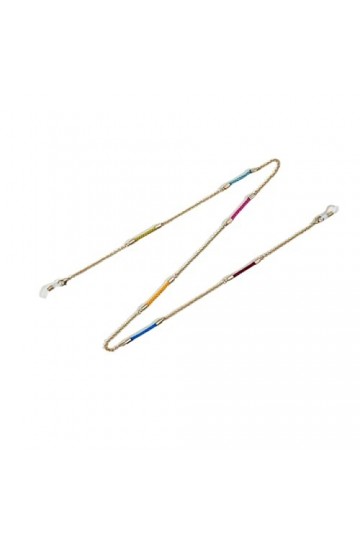 WEPINS Sangle de Lunettes Lunettes lanière for Femmes rétro Anti-Perte Multicolore Lunettes retenue élégant Lunettes Cordon