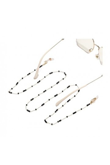 HczIon Chaîne Lunettes 2 Pièces De Lunettes Antidérapantes Faites À La Main Chaînes De Lunettes Lanière Accessoires
