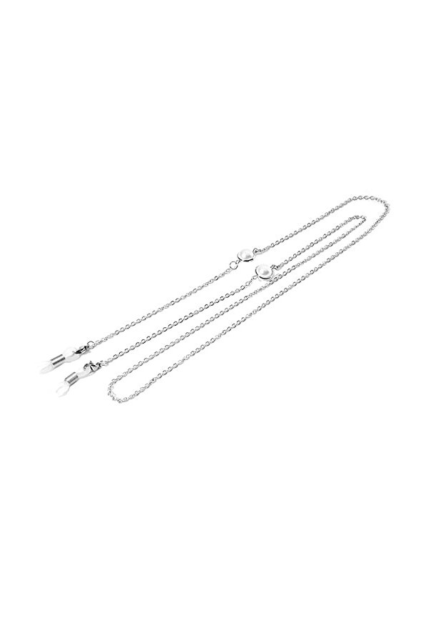 DNLKWGO Chaîne de fixation de lunettes de soleil pour femme, Y-blanc., taille unique