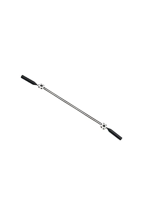 CLISPEED 2Pcs Cordon Cordon avec Lunettes Réglable Football Oeil Longe pour Lunettes Enfants Courir Anti-Décor Silicone Longe