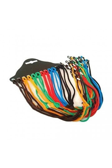 BELLAY 5 pièces Coton mélange Lunettes de Soleil Sangle Lunettes chaîne Lunettes de Lecture chaîne Porte-chaîne Cou Cordon Lu