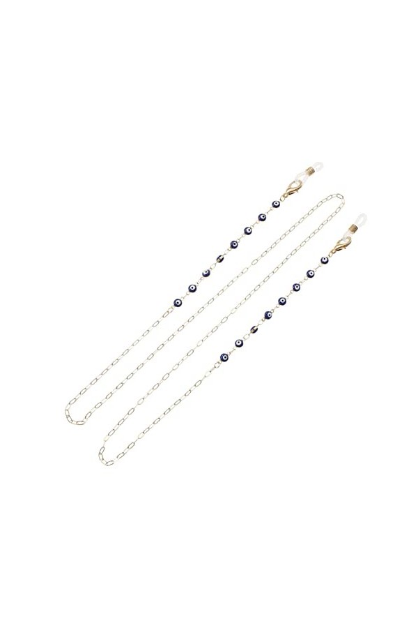 UKCOCO Écouteur Anti-Perte Chaîne Collier De Perles Perles Collier Magnétique Perle Lunettes De Soleil Lunettes De Soleil Ret