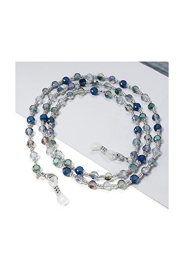 HOOENG Chaînes Sangle de Lunettes for Femmes Acrylique perlé chaîne de Cou élégant Lunettes chaîne Porte-chaîne