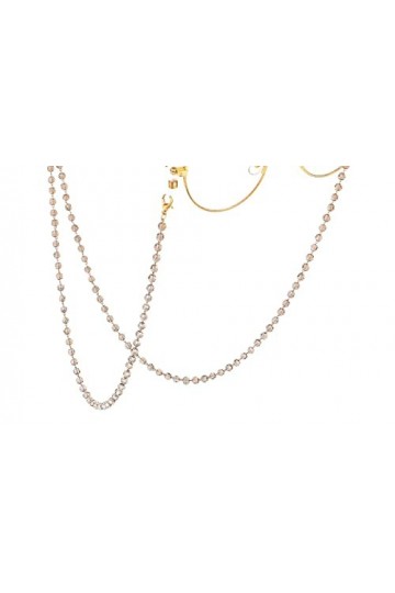 BAIJAC chaîne de Lunettes Perces de Lunettes Chaînes for Les Femmes Gris Gread Eyewear Retenue Chaînes de Mode Lunets Eyes Ch