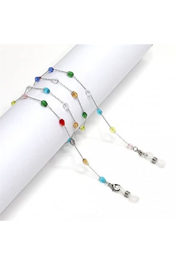 BAIJAC chaîne de Lunettes Lunettes Sangle de Lunettes de Longe for Femmes chaînes de Mode Lunettes de chaîne String String Dé