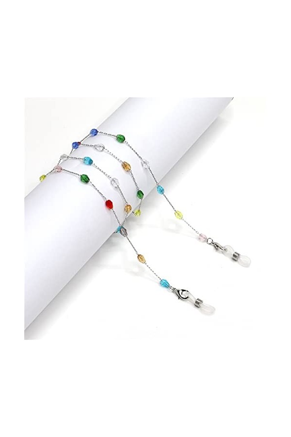 BAIJAC chaîne de Lunettes Lunettes Sangle de Lunettes de Longe for Femmes chaînes de Mode Lunettes de chaîne String String Dé