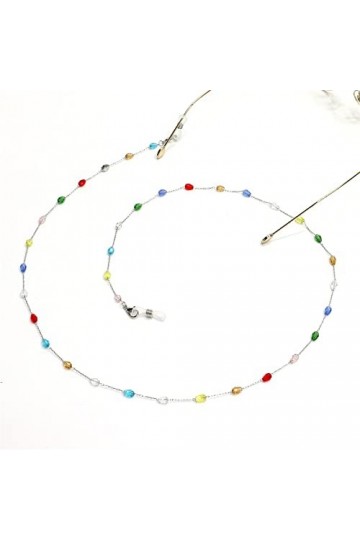 BAIJAC chaîne de Lunettes Lunettes Sangle de Lunettes de Longe for Femmes chaînes de Mode Lunettes de chaîne String String Dé