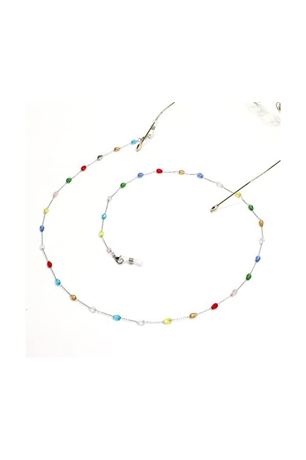 BAIJAC chaîne de Lunettes Lunettes Sangle de Lunettes de Longe for Femmes chaînes de Mode Lunettes de chaîne String String Dé