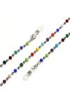 ORLTL chaîne de Lunettes Chaînes de Lunettes Longe de Lunettes for Femmes Perles colorées Autour de la Sangle de Cou Mode San