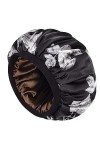 Alnorm Bonnet de Nuit en Satin pour Dormer Wraps de Cheveux de Sommeil Chic pour Les Femmes