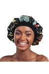 Alnorm Bonnet de Nuit en Satin pour Dormer Wraps de Cheveux de Sommeil Chic pour Les Femmes