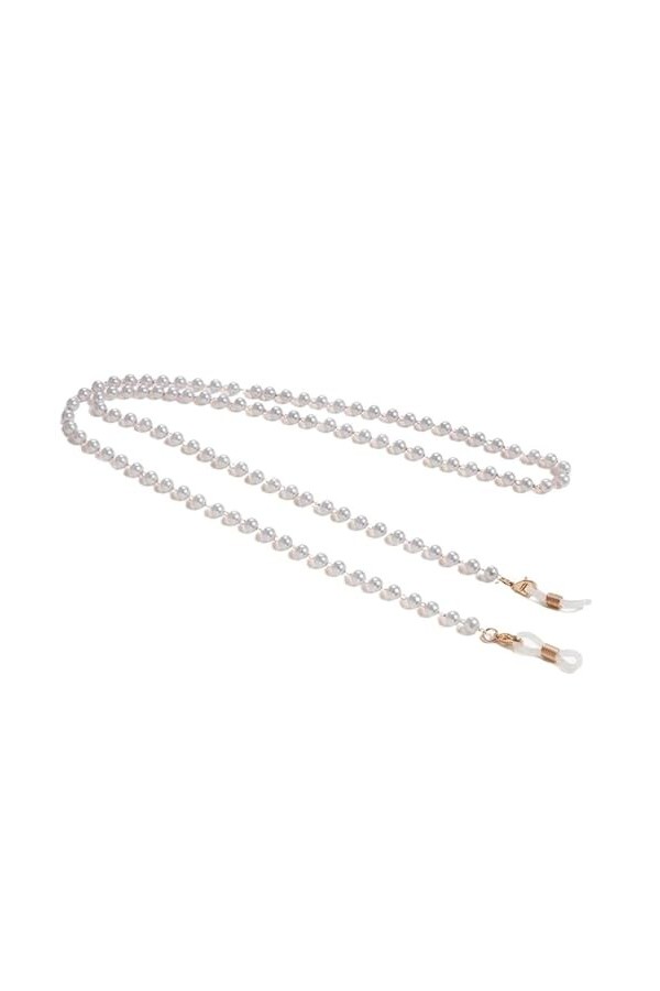 SANDNE Chaîne de perles for lunettes de soleil, chaîne de lunettes for femmes, cordons de sangle de cou, accessoires décontra