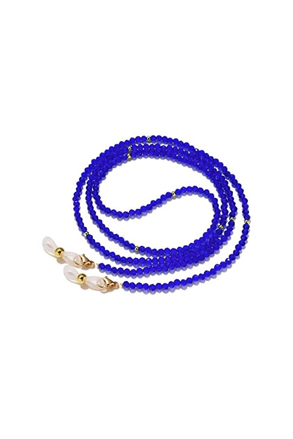 ENLLY Sangle de Lunettes chaînes de Lunettes for Femmes Perle de Verre chaîne de Cou antidérapante Cordon de Lunettes élégant