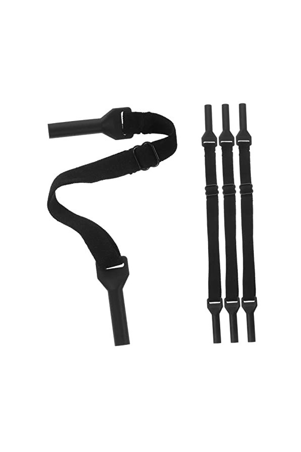 UKCOCO 4 Pièces Cordon De Lunettes Réglable Chaîne De Lunettes Porte-Verres Colliers Lanière De Lunettes Porte-Lunettes Autou