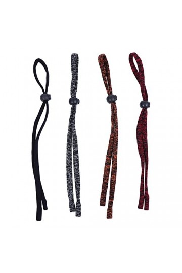 Mikikit 4 Pièces Corde à Lunettes En Nylon Sangle De Lunettes De Soleil Support De Lunettes De Soleil Verres Suspendus Cordes