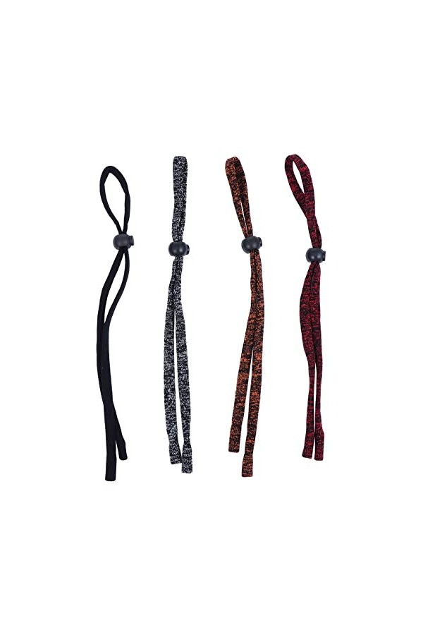 Mikikit 4 Pièces Corde à Lunettes En Nylon Sangle De Lunettes De Soleil Support De Lunettes De Soleil Verres Suspendus Cordes