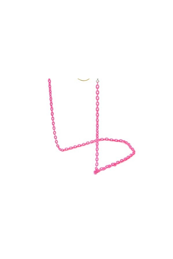 OMNIOF Longe Lunettes Chaînes for Femmes Coloré Acrylique Visage Masque Longe Mode Lunettes De Soleil Sangles Convient pour L