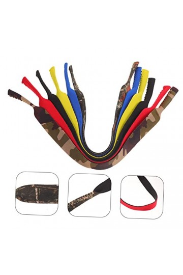 Veemoon 12 Pièces Lunettes en Néoprène Corde Porte-Verres Lunettes Snowboard Lunettes Lunettes De Soleil De Sport Support De 