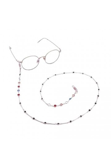 ORLTL chaîne de Lunettes Chaînes Lunettes lanière for Femmes coloré perlé Masque lanière Mode Lunettes Porte-chaînes Beau, No