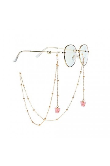 BELLAY Mode Pendentif Lunettes Chaînes Lunettes Lunettes De Soleil Lunettes Chaîne En Métal Titulaire Cordon Lanière Collier 