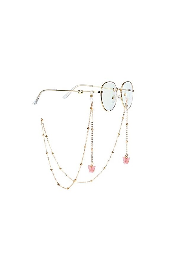 BELLAY Mode Pendentif Lunettes Chaînes Lunettes Lunettes De Soleil Lunettes Chaîne En Métal Titulaire Cordon Lanière Collier 