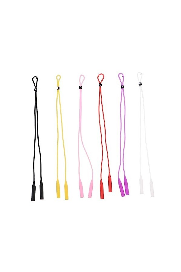 Hemobllo 18 Pcs Réglable Lunettes Cordon Lunettes Cordon Oreille Lanière Extender Lunettes Lanière Lunettes Tour De Cou Lunet