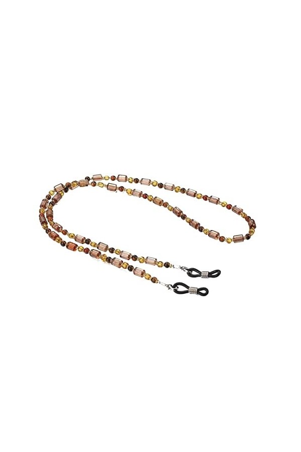 HOOENG Chaînes Lunettes Longe for Femmes Vintage Perlé Lunettes De Retenue Élégant Lunettes De Retenue