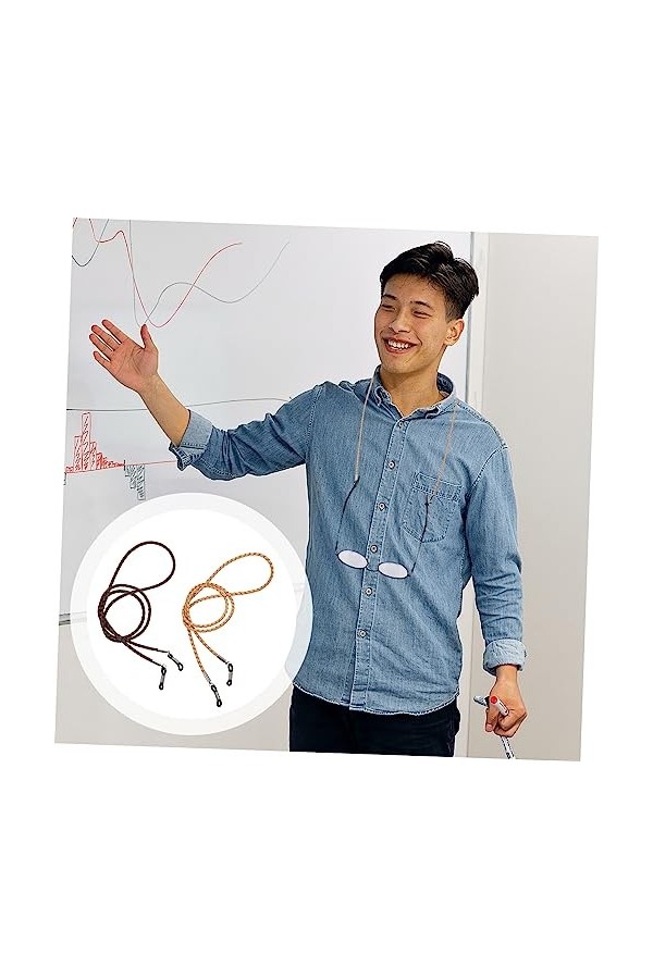 UKCOCO 2 Pièces Lunettes Lanière Lunettes De Soleil Sport Sport Lunettes De Soleil Lunettes De Soleil De Sport Lunettes De Sp