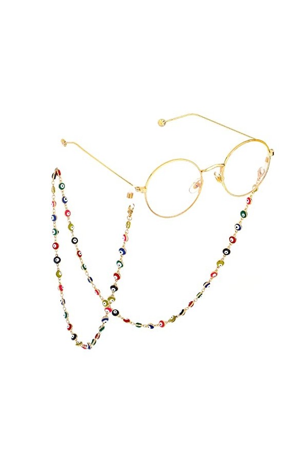 DJLORD Chaînes de Lunettes de Sangle de Lunettes for Femmes Sangles de Lunettes de Soleil de Mode