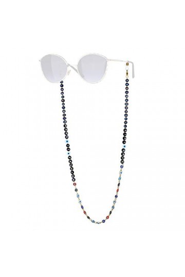 KELITCH Lunettes Chaîne Cordons Porte-Chaîne Durable Lunettes De Soleil Sangle De Retenue Perle Perles Lunettes De Soleil Cha