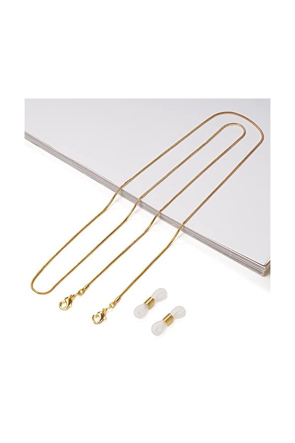 Mode Lunettes De Lecture Chaîne Pour Femmes Métal Lunettes De Soleil Cordons Or Noir Argent Couleur Lanière Métal Corde Lunet