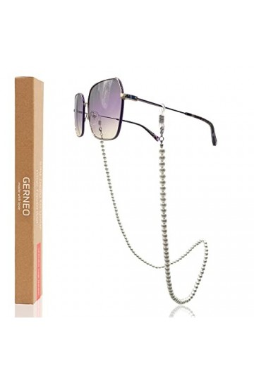 GERNEO® Venise -Cordon de lunettes de qualité supérieure et cordon de lunettes unisexe pour lunettes de lecture et lunettes d
