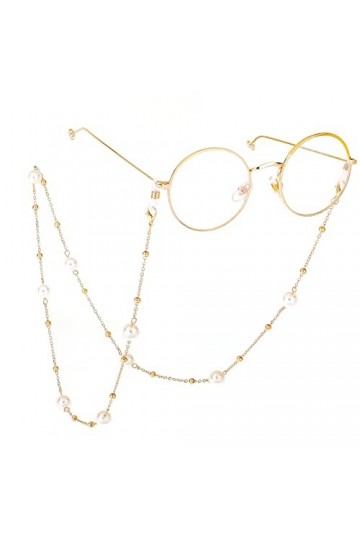 Gyrosphere Chaînes Sangle de Lunettes for Femmes Cordon élégant Porte-Lunettes Chaînes